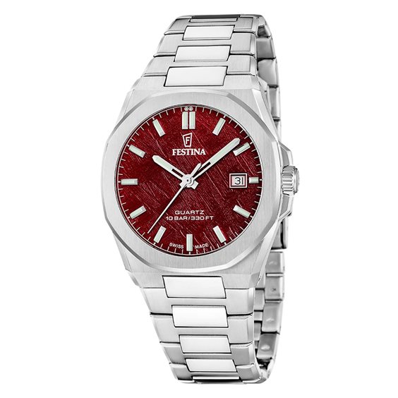 Reloj Festina Hombre Swiss Made in Acero F20100/3 - F20100/3